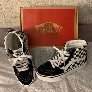 Vans SK8-Hi Platform 2.0 Checkerboard Sneakers